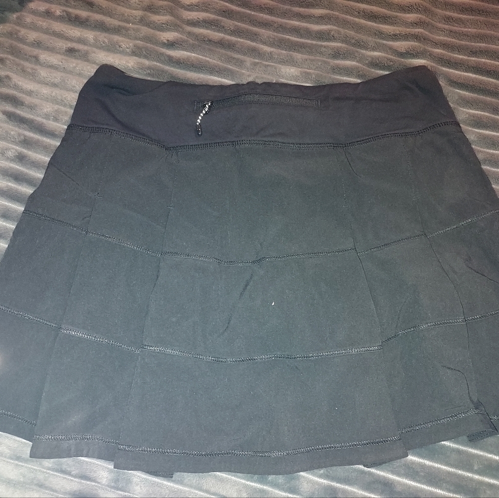 Lululemon Pace Rival Classic Black Skirt
